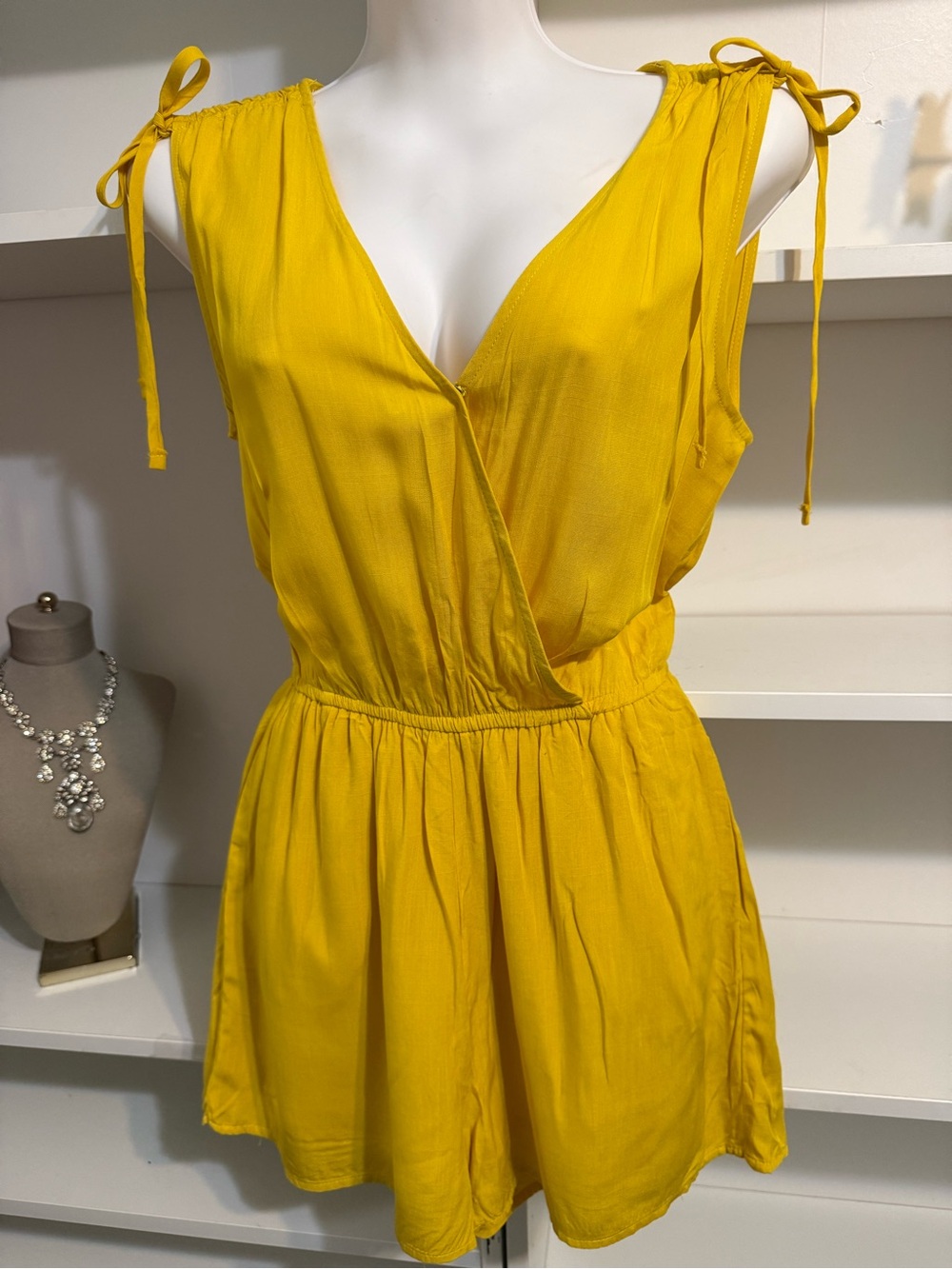 ONE CLOTHING, YELLOW ROMPER • SM - Picture 8 of 8